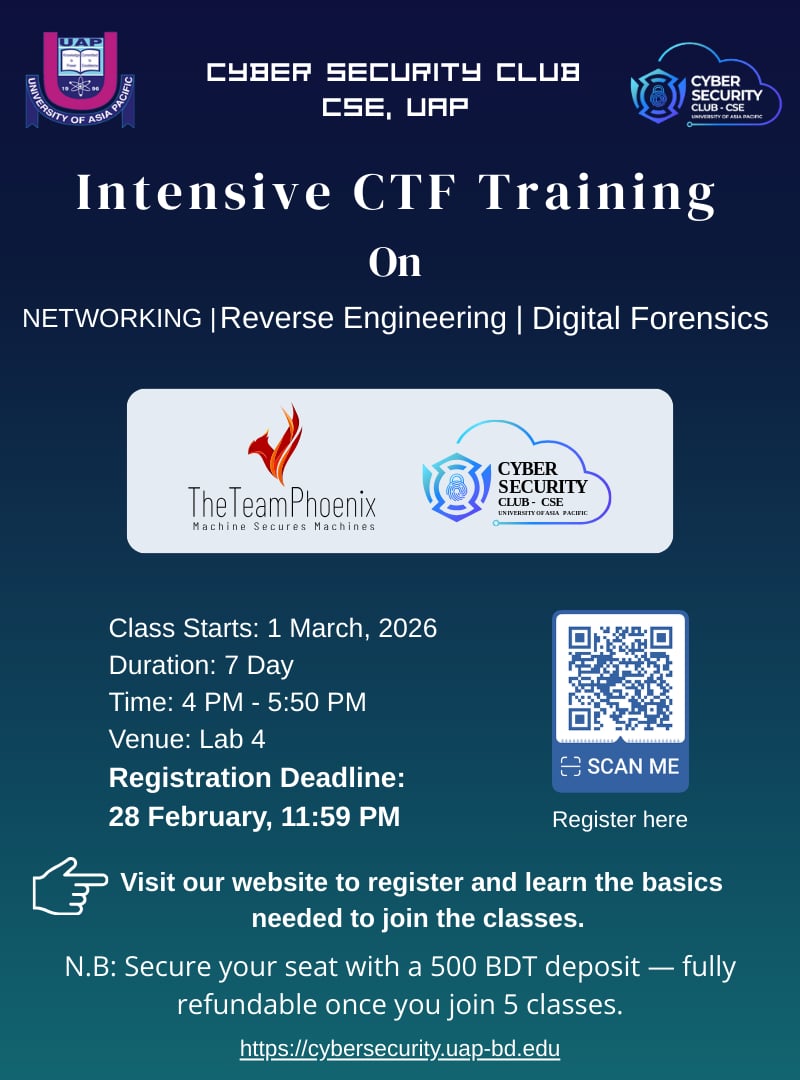 Intensive CTF Training  